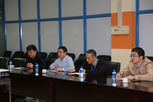 万名干手下下层烟台市国企一队到尊龙凯时人生就是搏软件公司调研座谈